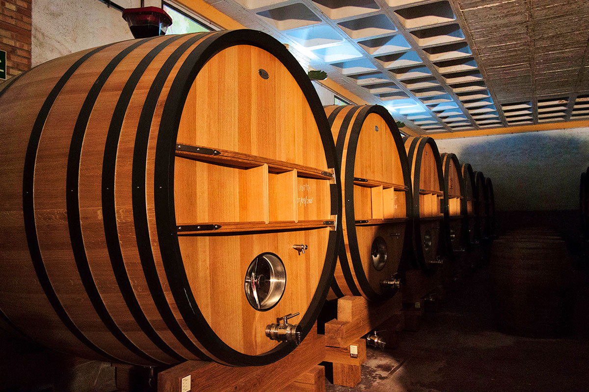 Depósitos de roble